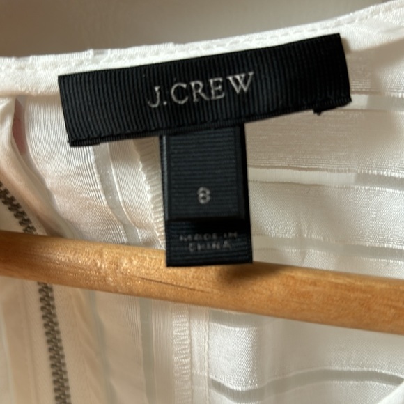 J Crew White Top size 8 - Picture 5 of 5